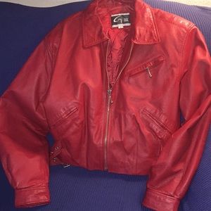 Vintage leather jacket